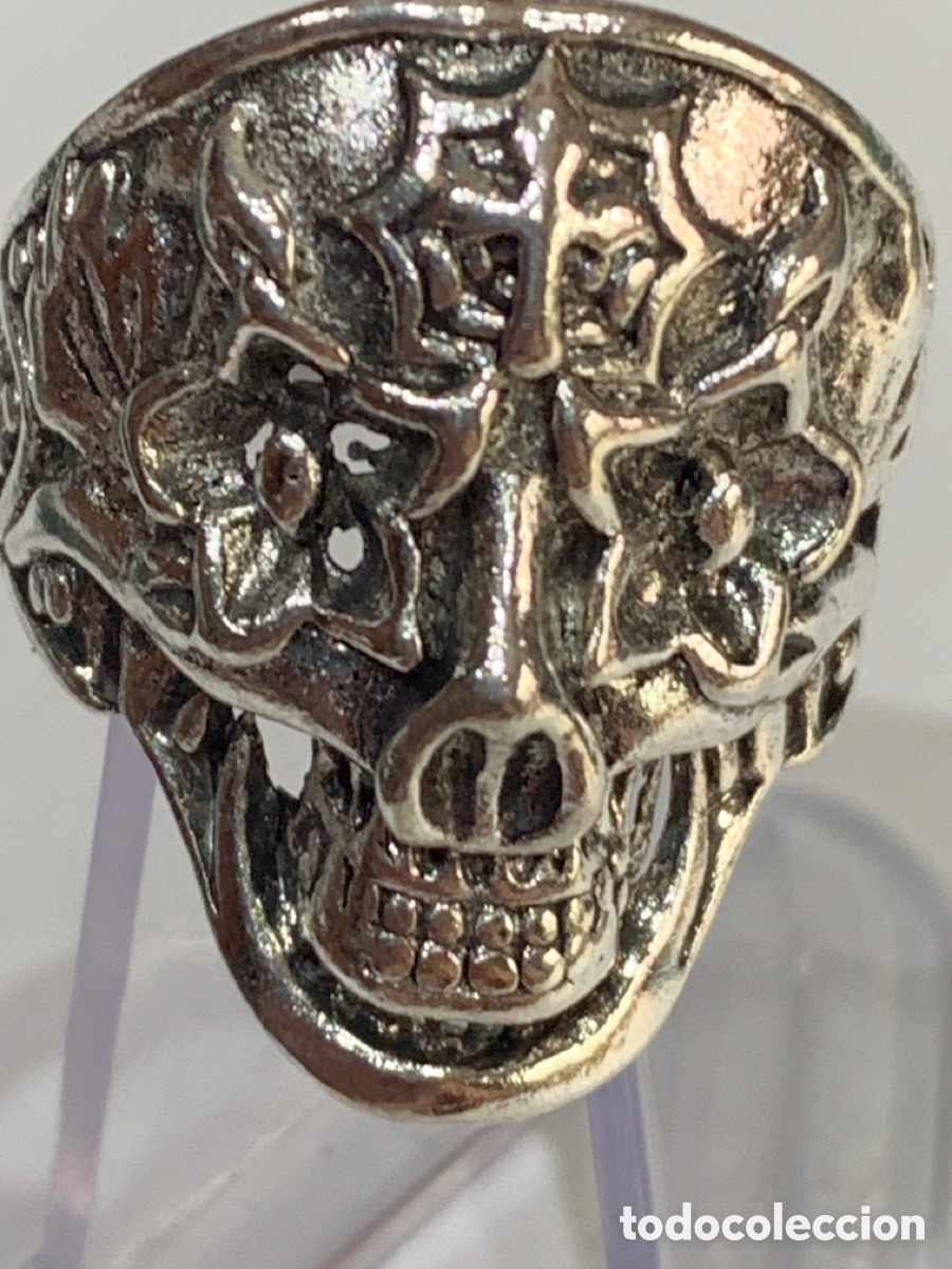 Joyeria: Anillo metal Calavera , di&aacute;metro 2,4 cm - Foto 2