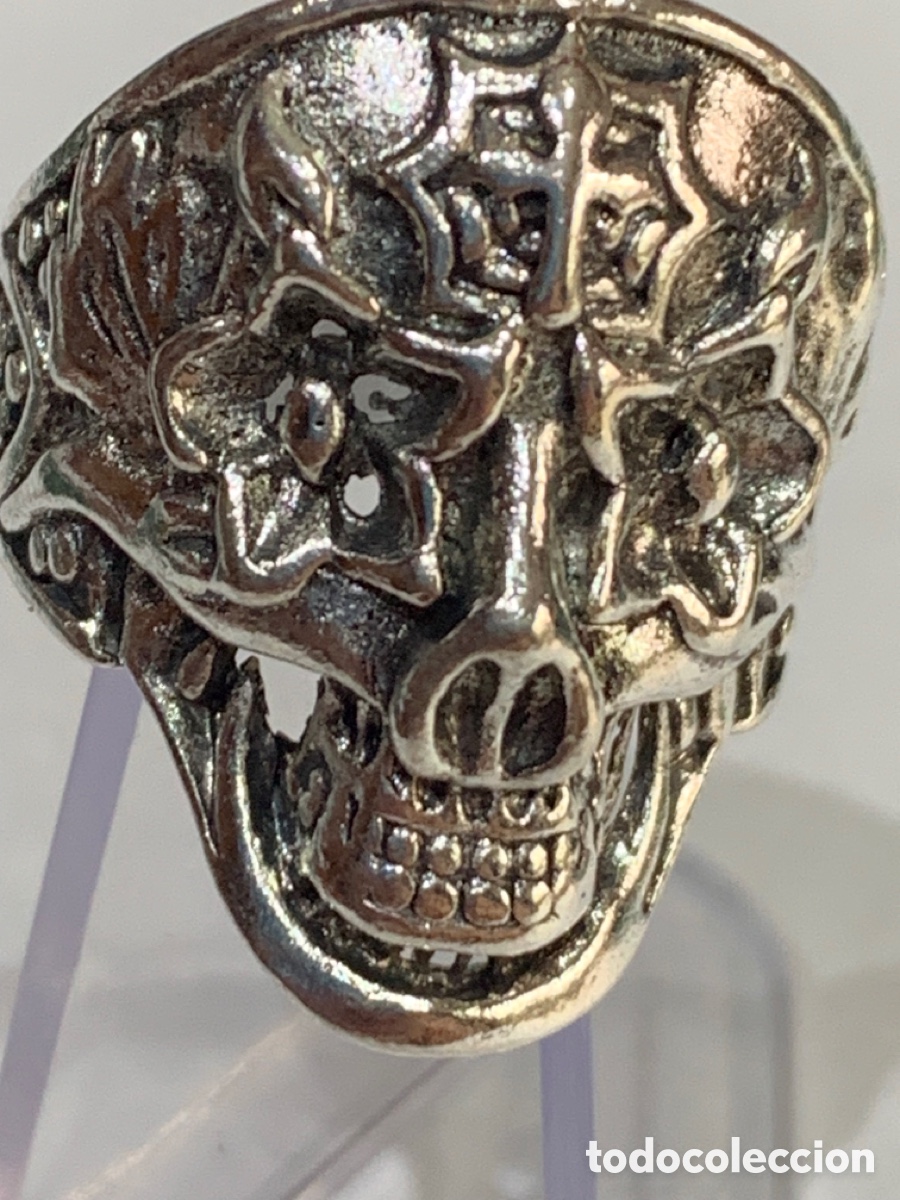 Joyeria: Anillo metal Calavera , di&aacute;metro 2,4 cm - Foto 3