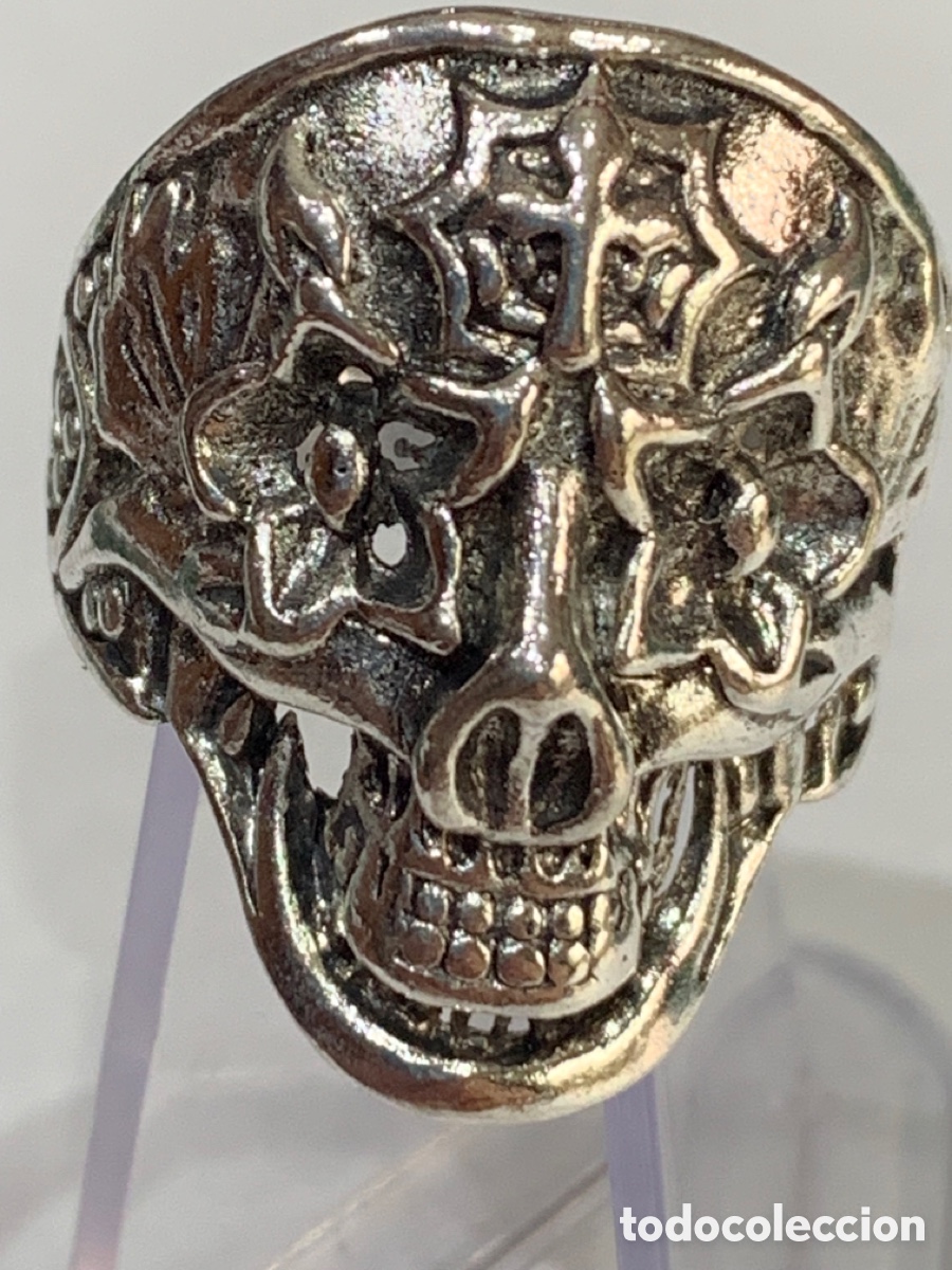 Joyeria: Anillo metal Calavera , di&aacute;metro 2,4 cm - Foto 1