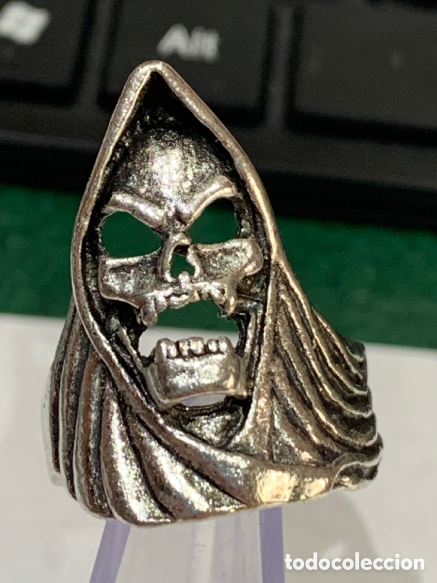 Joyeria: Anillo metal Calavera - Di&aacute;metro 2cm. - Foto 1