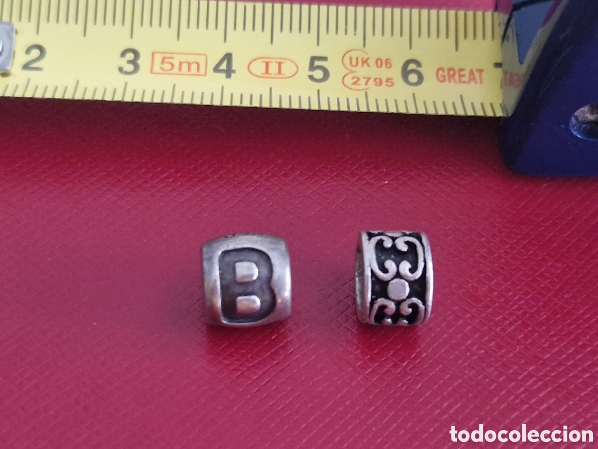 Joyeria: 2 CHARM DE PLATA DE LEY CONTRASTES - Foto 2