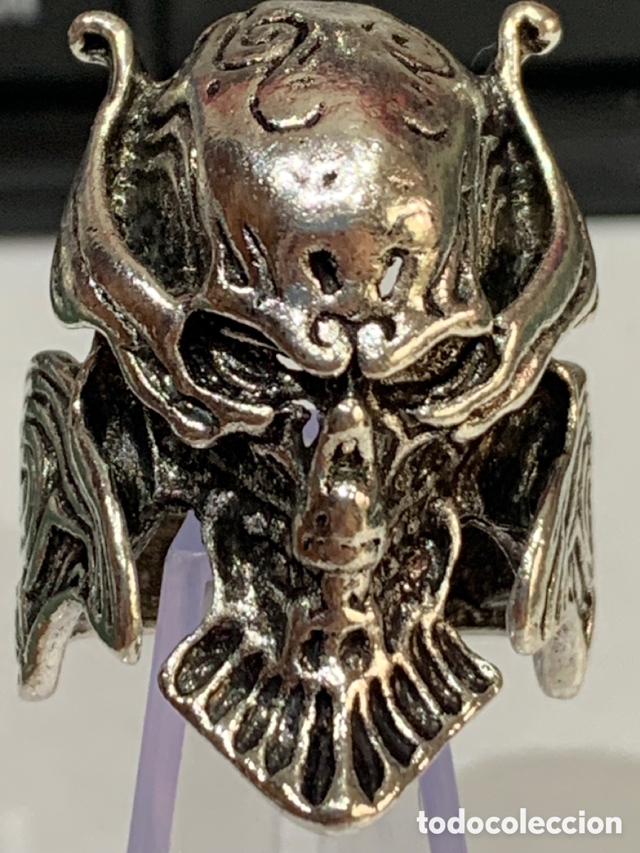 Joyeria: Anillo Metal Calavera - Di&acirc;metro 2 cm - Foto 2