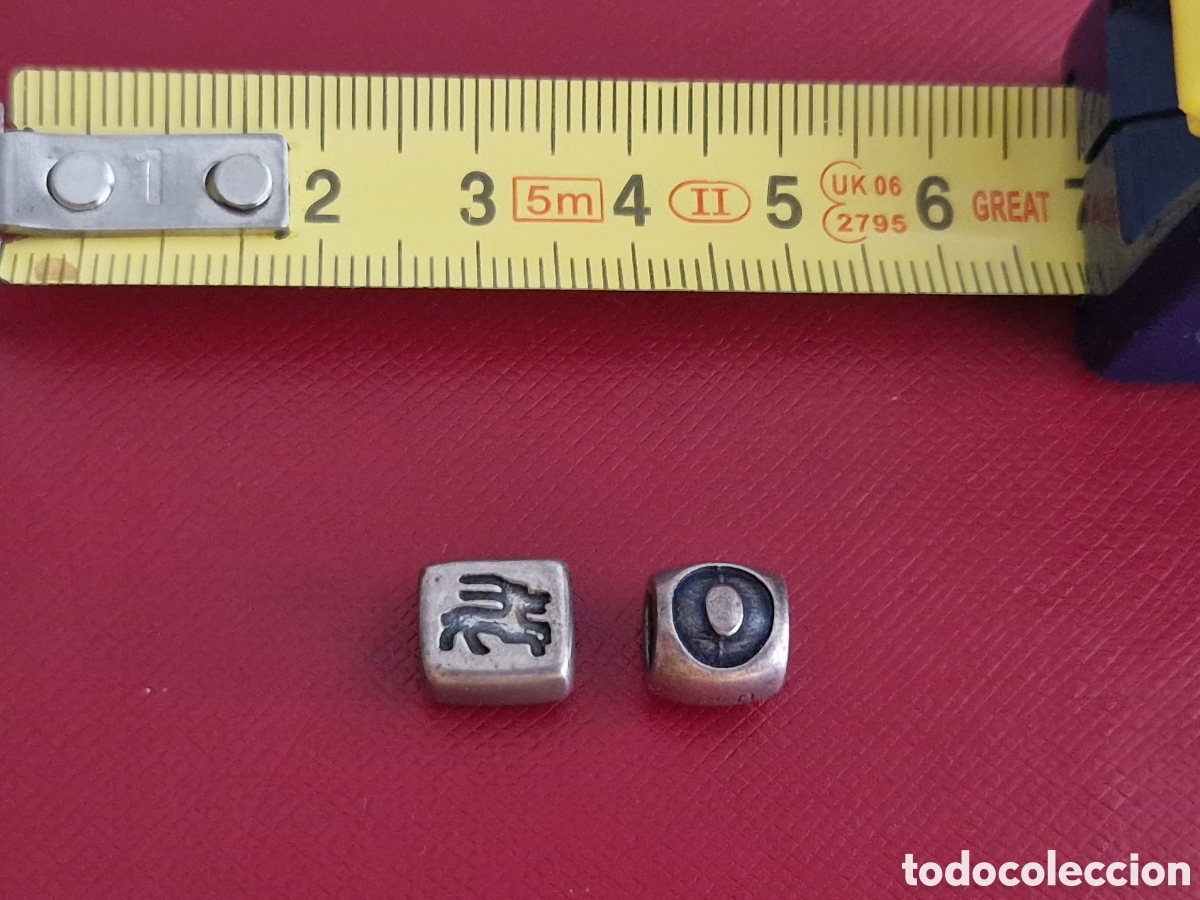 Joyeria: 2 CHARM DE PLATA DE LEY CONTRASTES - Foto 4
