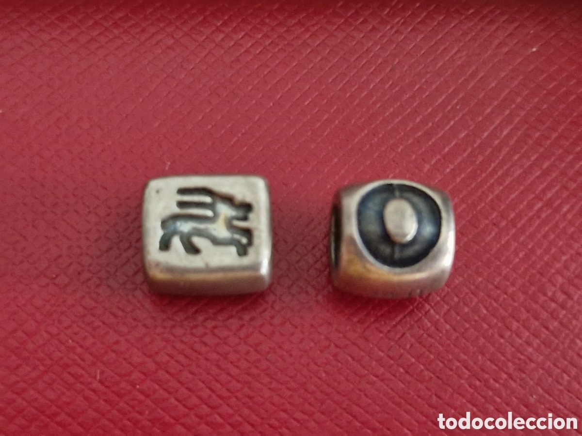Joyeria: 2 CHARM DE PLATA DE LEY CONTRASTES - Foto 1