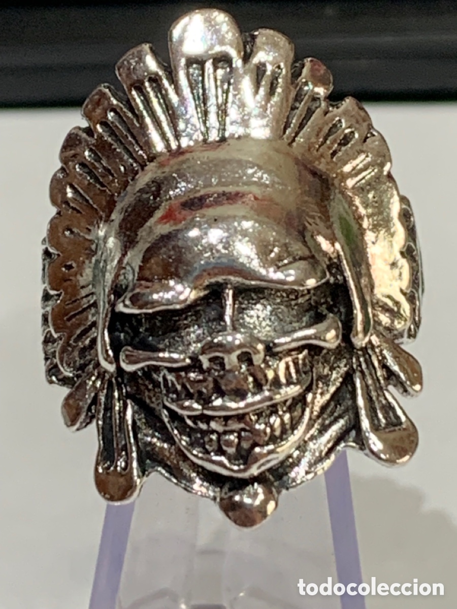 Joyeria: Anillo Metal Calavera - Di&aacute;metro 2 cm. - Foto 2