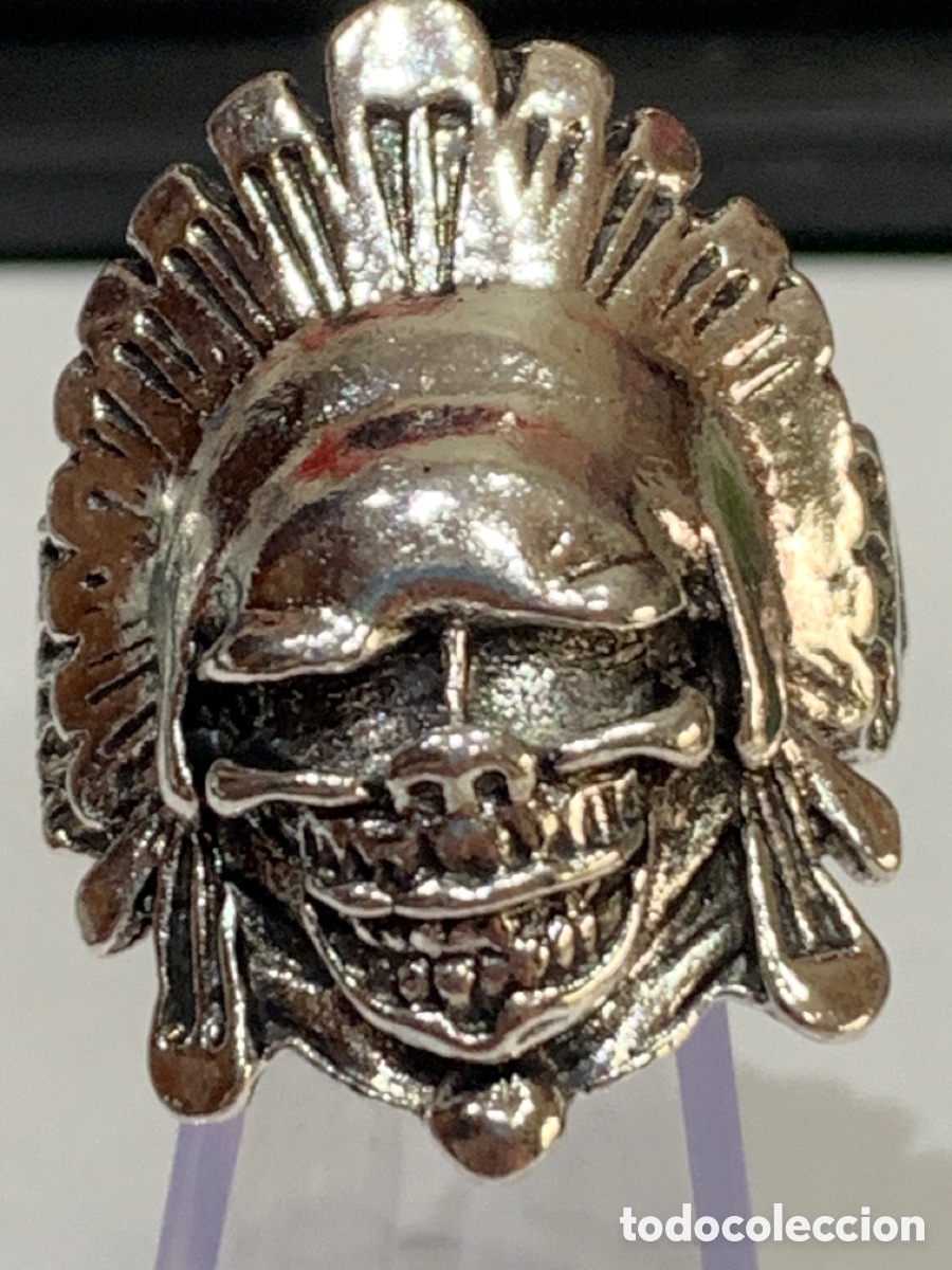Joyeria: Anillo Metal Calavera - Di&aacute;metro 2 cm. - Foto 1