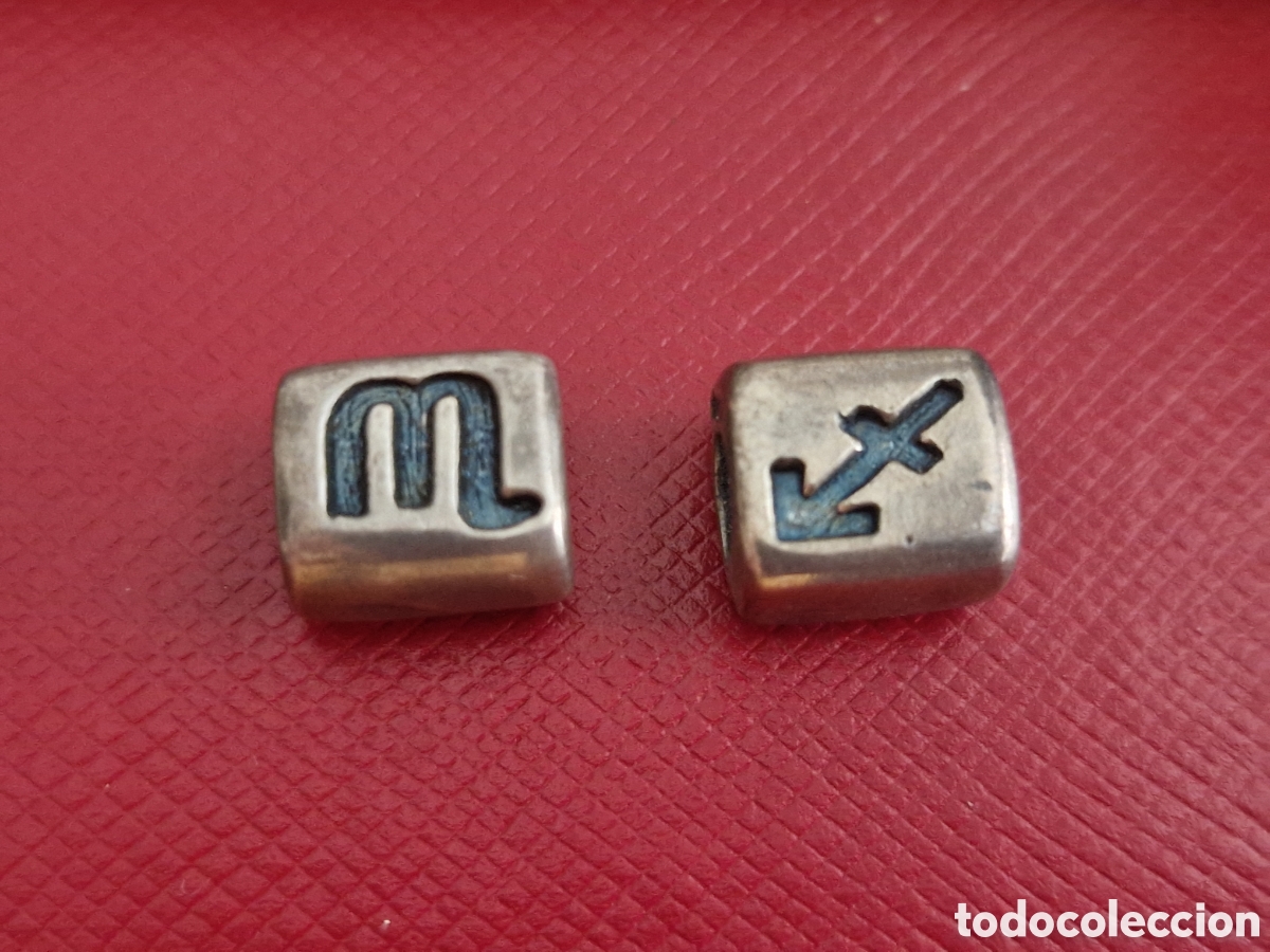 Joyeria: 2 CHARM DE PLATA DE LEY CONTRASTES - Foto 2