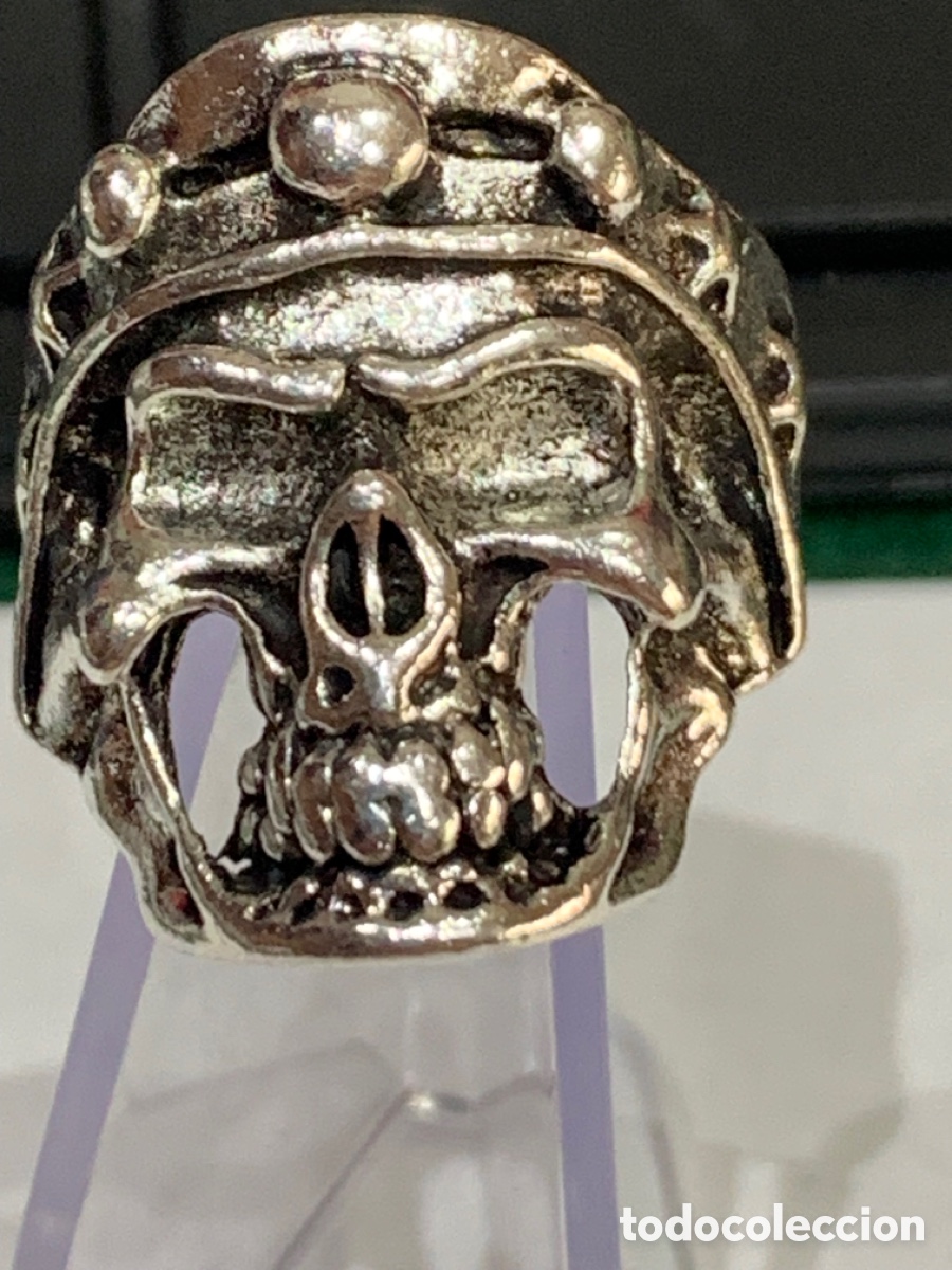 Joyeria: Anillo metal Calavera - di&aacute;metro 2 cm - Foto 2