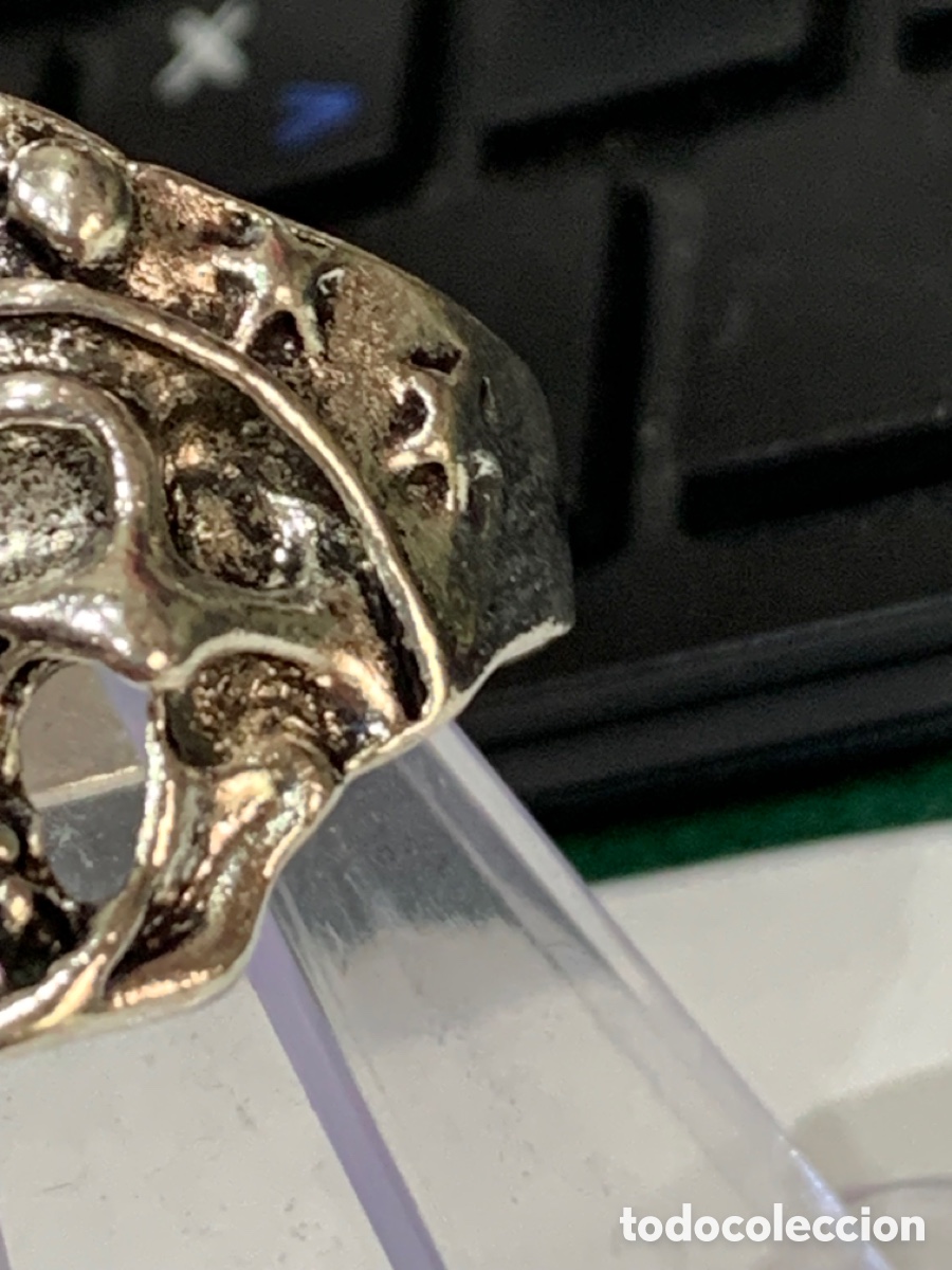 Joyeria: Anillo metal Calavera - di&aacute;metro 2 cm - Foto 3