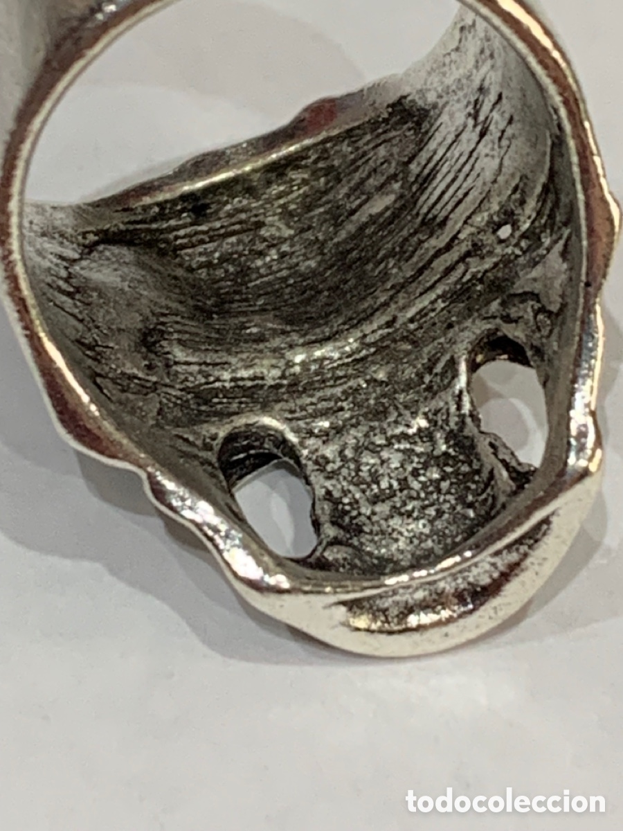 Joyeria: Anillo metal Calavera - di&aacute;metro 2 cm - Foto 6