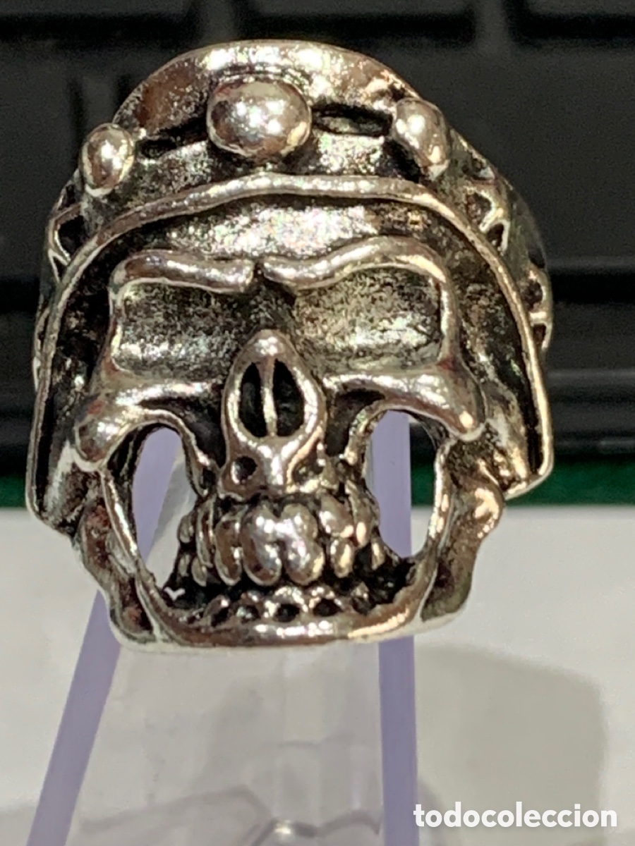 Joyeria: Anillo metal Calavera - di&aacute;metro 2 cm - Foto 1