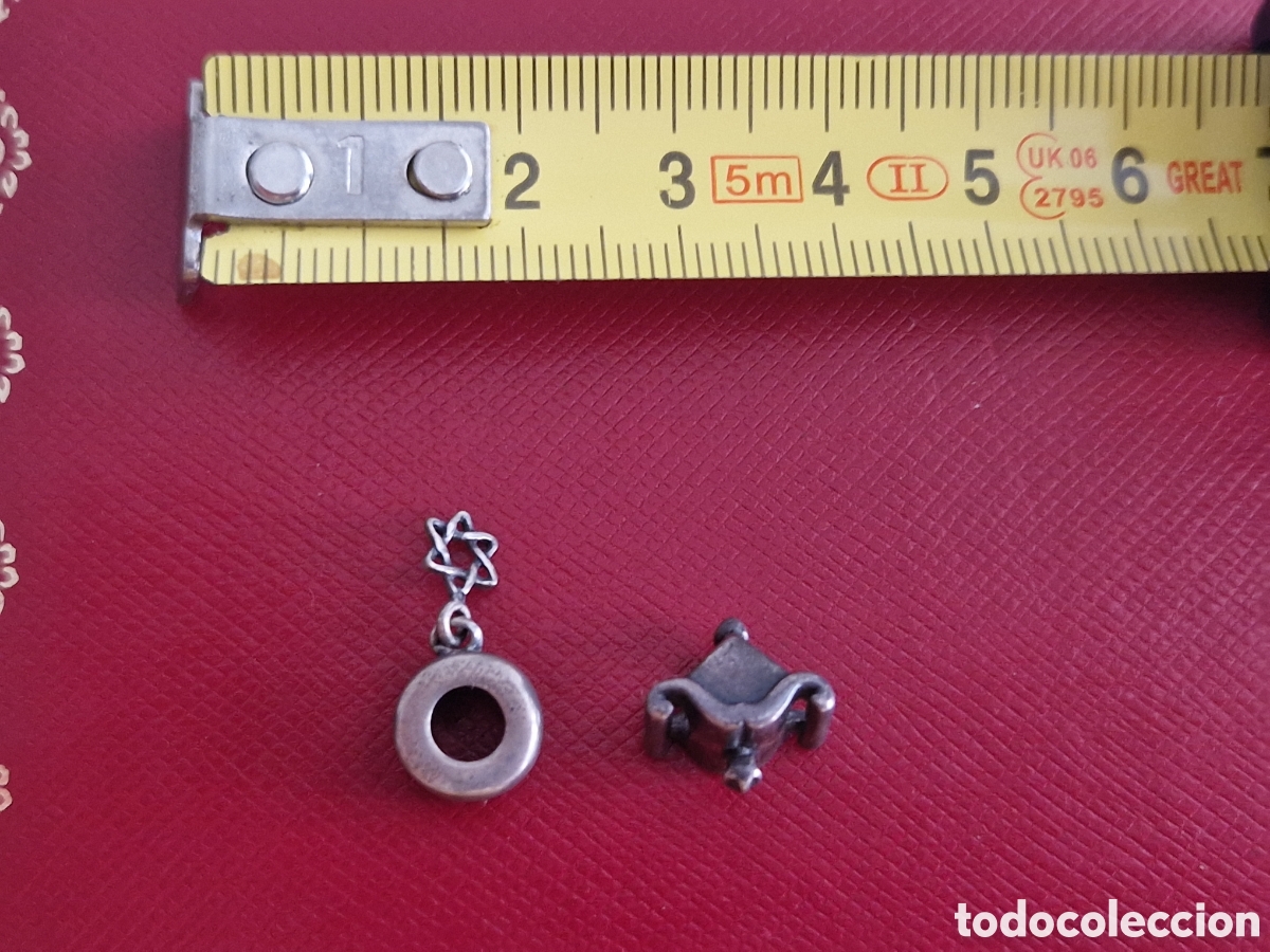 Joyeria: 2 CHARM DE PLATA DE LEY CONTRASTES - Foto 3