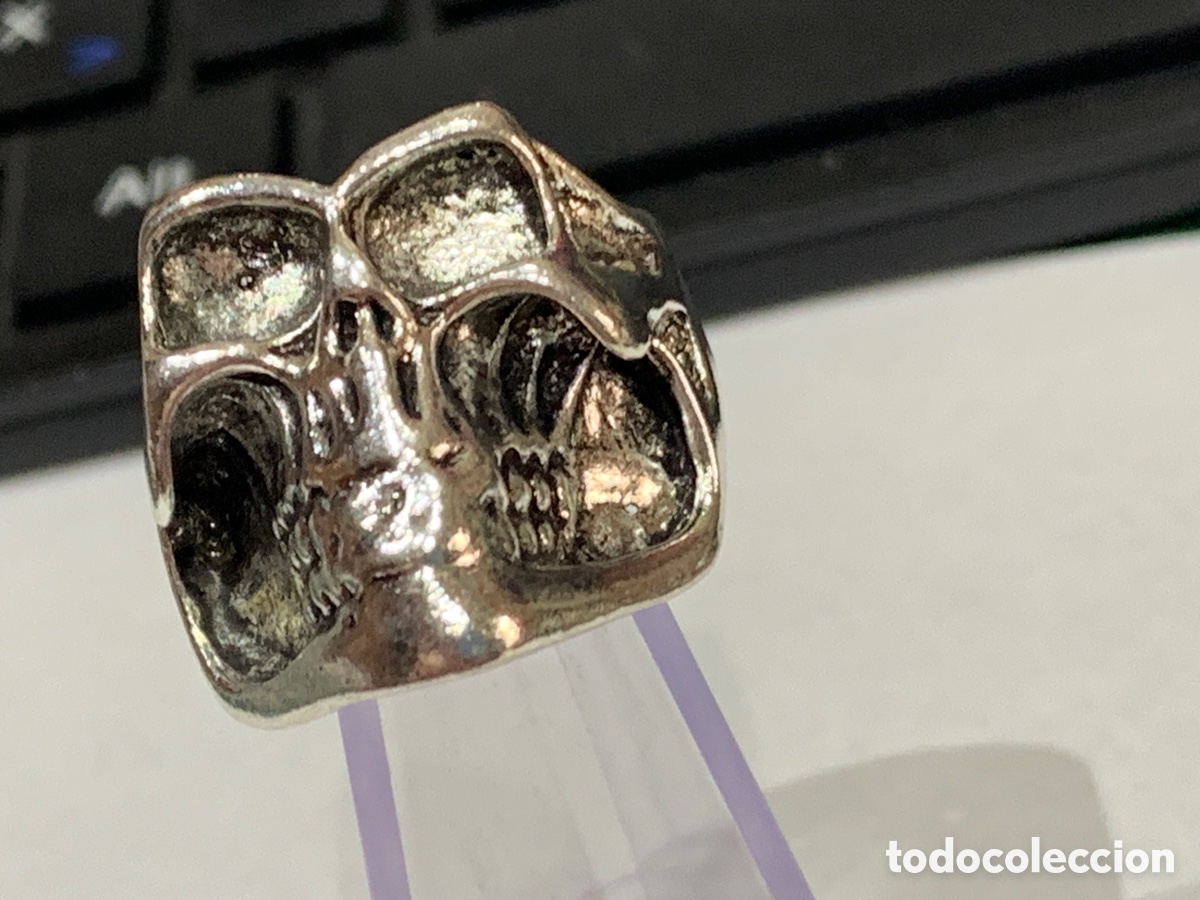 Joyeria: Anillo Metal Calavera - di&aacute;metro 2 cm - Foto 4