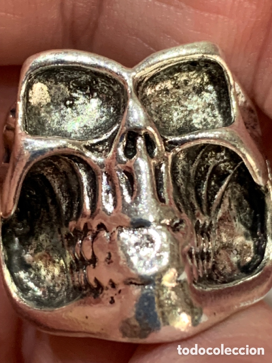 Joyeria: Anillo Metal Calavera - di&aacute;metro 2 cm - Foto 6