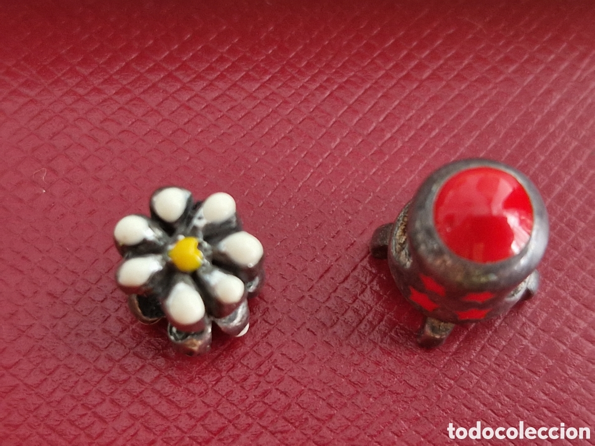 Joyeria: 2 CHARM DE PLATA DE LEY CONTRASTES - Foto 2