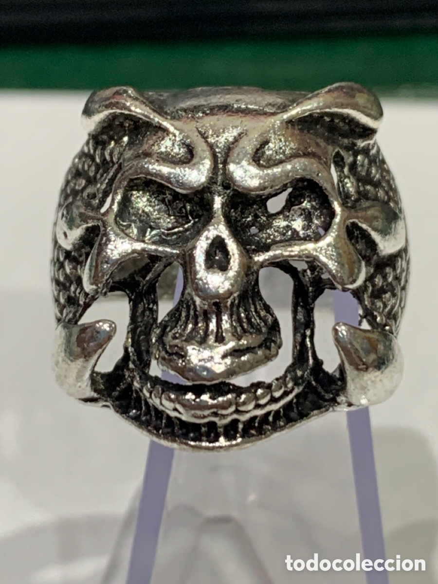 Joyeria: Anillo Metal Calavera - Di&aacute;metro 2 cm. - Foto 2
