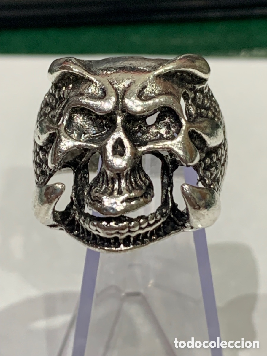 Joyeria: Anillo Metal Calavera - Di&aacute;metro 2 cm. - Foto 3