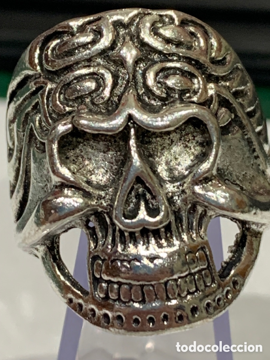 Joyeria: Anillo metal Calavera - 2,2 cm di&aacute;metro - Foto 2