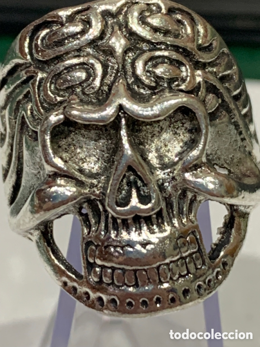 Joyeria: Anillo metal Calavera - 2,2 cm di&aacute;metro - Foto 1