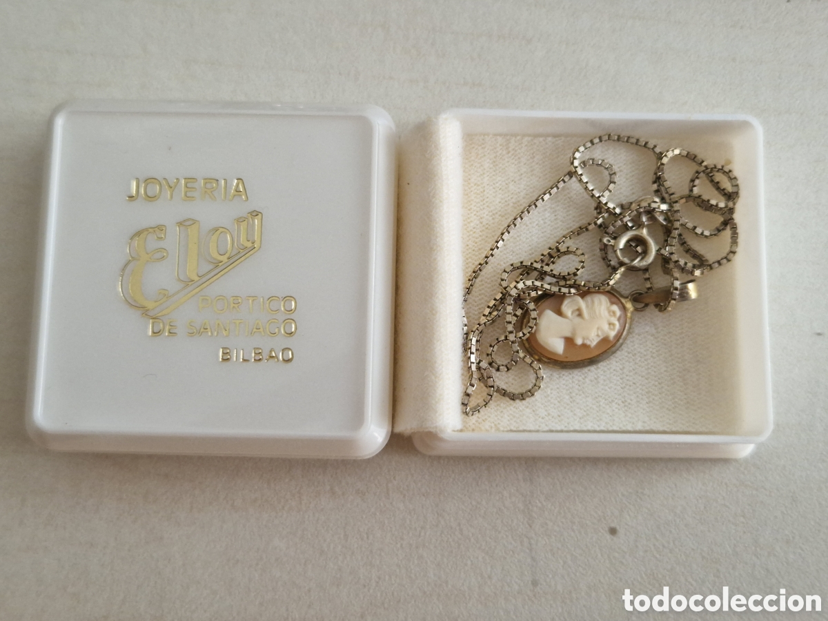 Joyeria: CAMAFEO EN PLATA Y CONCHA CON CADENA - Foto 2