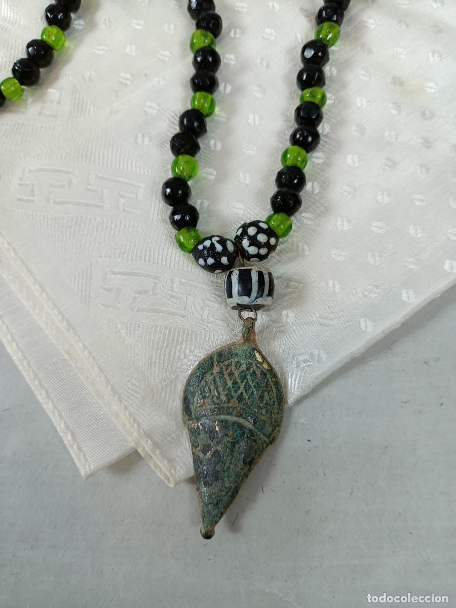 Joyeria: ANTIGUO COLLAR, AMULETO PROTECTOR - Foto 2