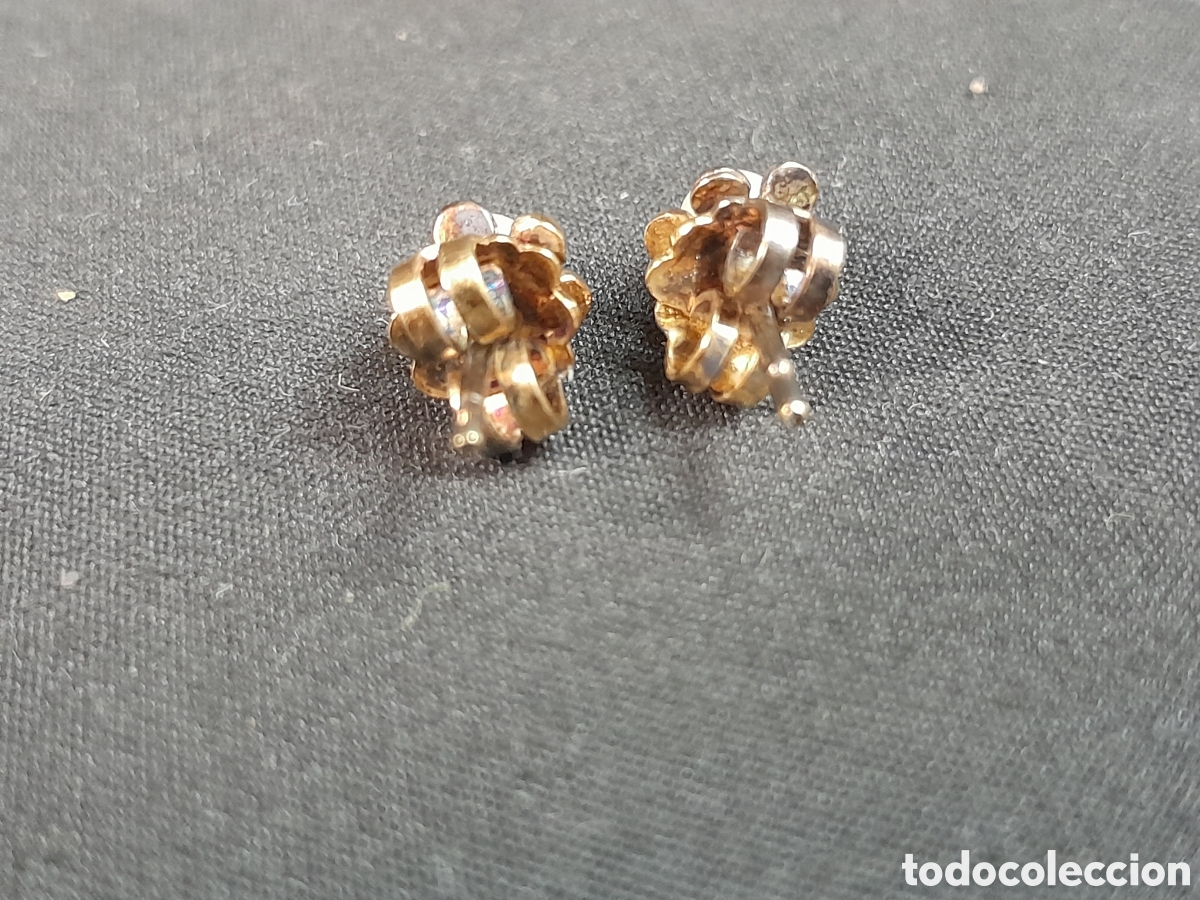 Joyeria: JOY-2652. PENDIENTES DE PLATA CON PERLAS SINT&Eacute;TICAS - Foto 3