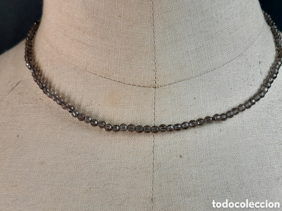 Joyeria: JOY-2655. COLLAR DE CUENTAS PVC CON CIERRE DE PLATA - Foto 2