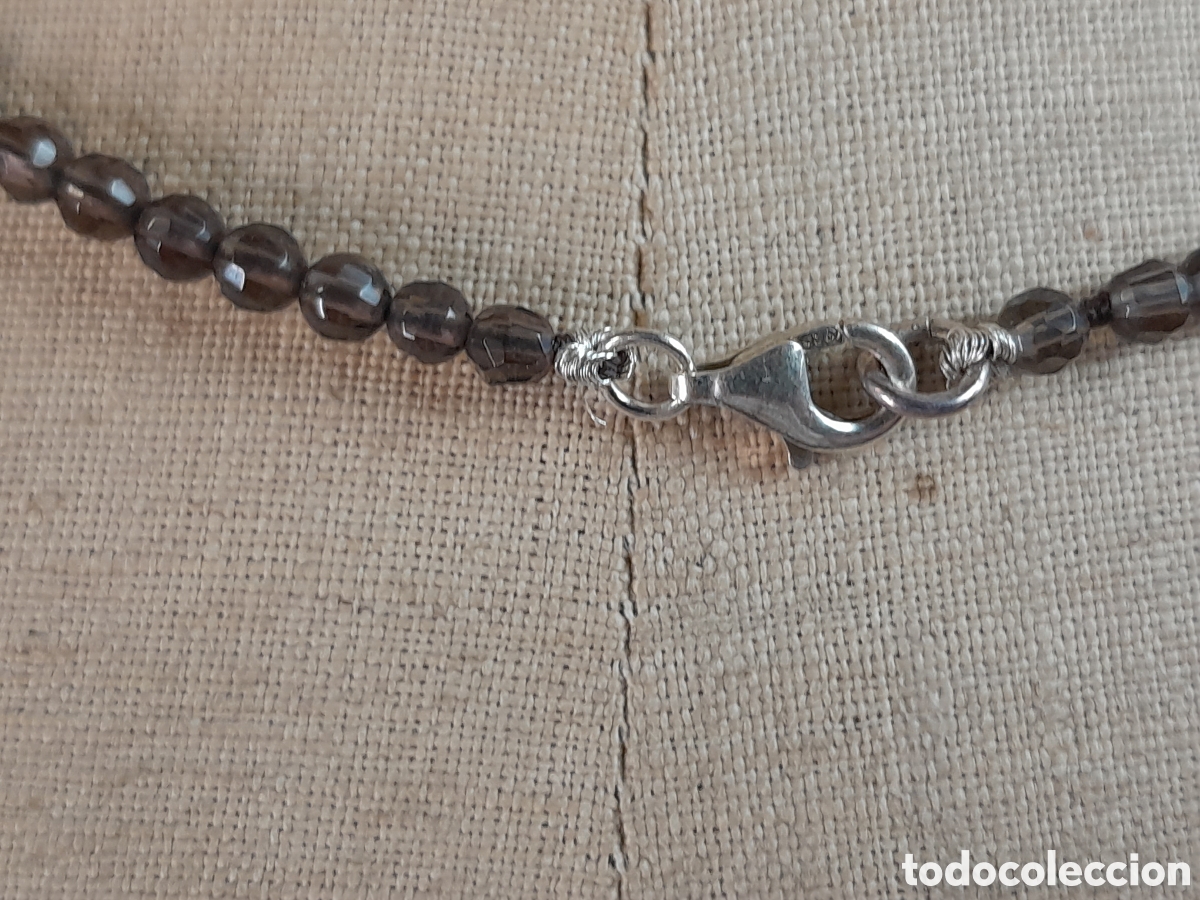 Joyeria: JOY-2655. COLLAR DE CUENTAS PVC CON CIERRE DE PLATA - Foto 4