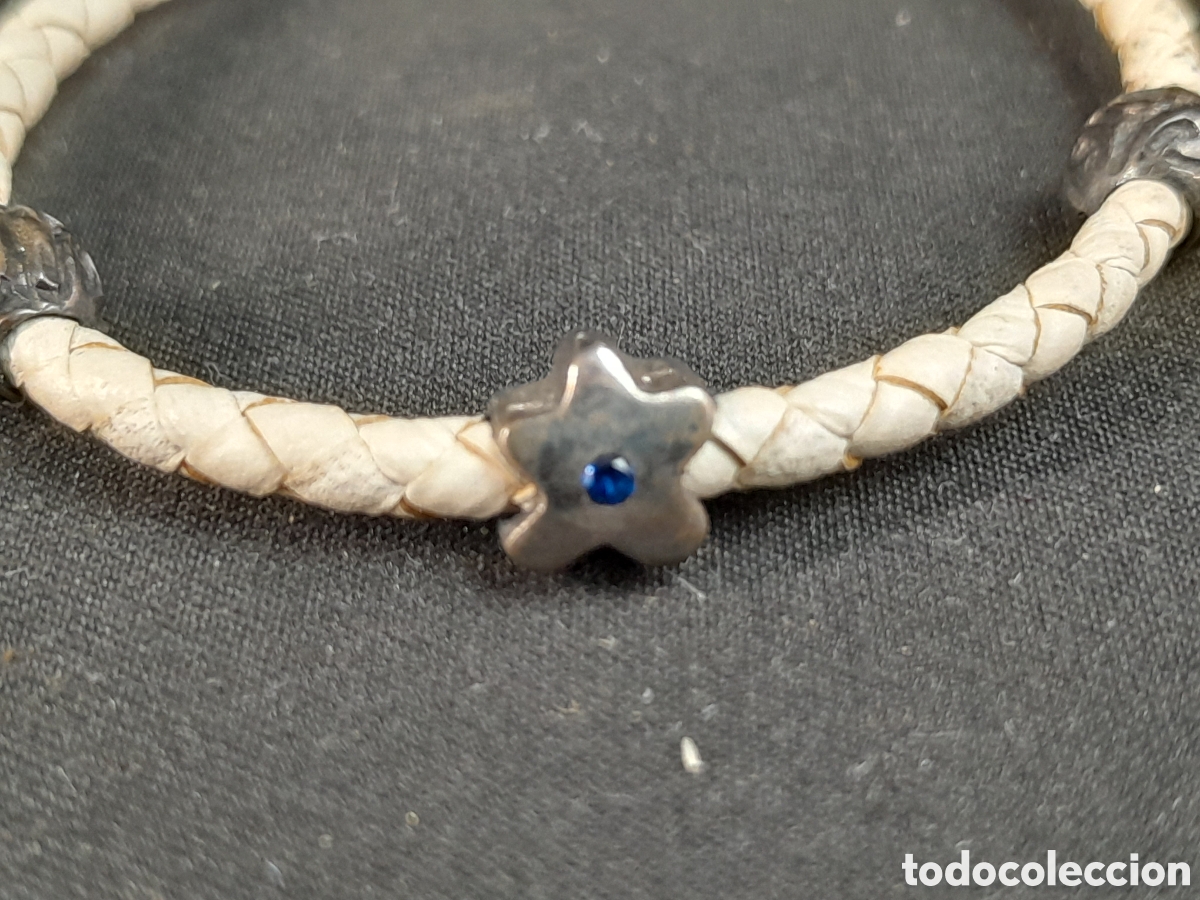 Joyeria: JOY-2669. PULSERA DE CUERO Y PLATA - Foto 3