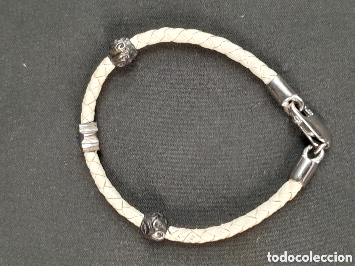 Joyeria: JOY-2669. PULSERA DE CUERO Y PLATA - Foto 5
