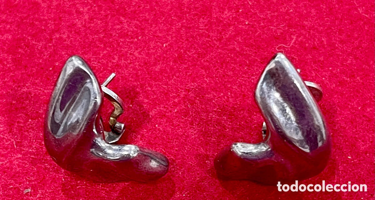 Joyeria: Pendientes en plata de ley contrastada. - Foto 1