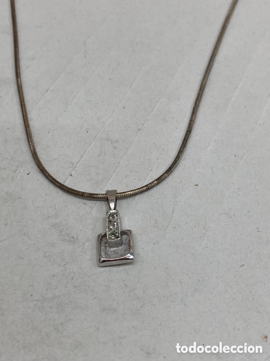 Joyeria: Cadena y colgante de plata CC18 - Foto 2