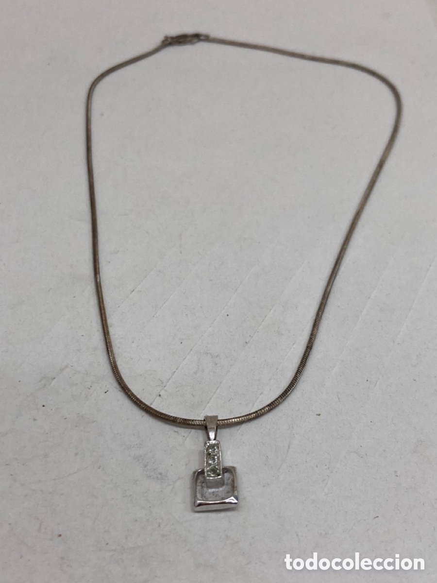 Joyeria: Cadena y colgante de plata CC18 - Foto 1