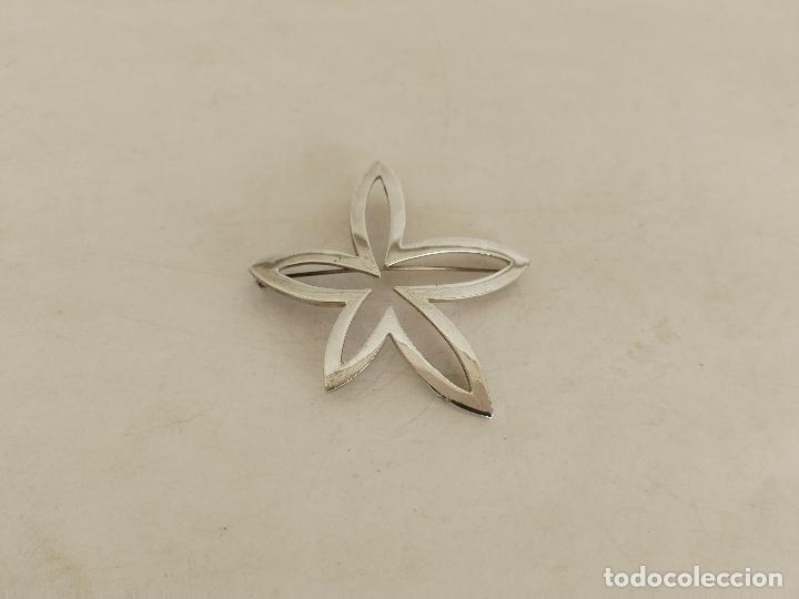 Joyeria: broche estelar en plata de ley 925 - Foto 1