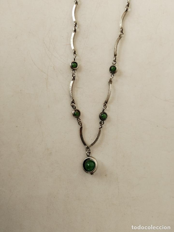 Joyeria: collar plata con piedras verdes - Foto 8