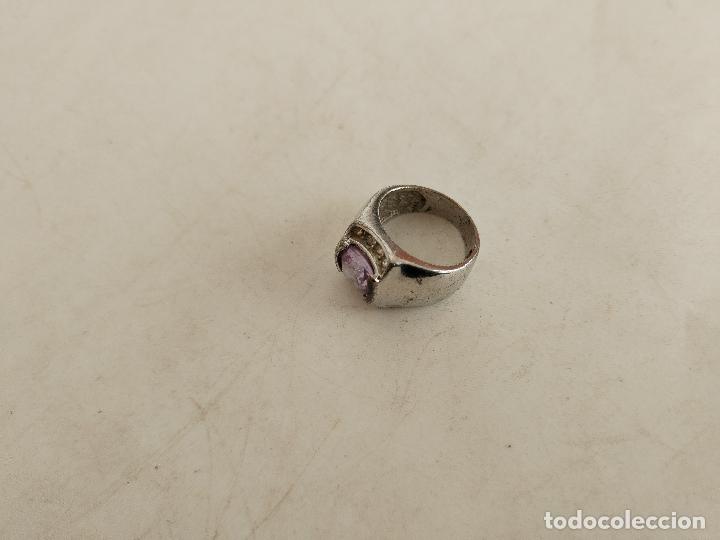 Joyeria: anillo en plata de ley con amatista - Foto 5