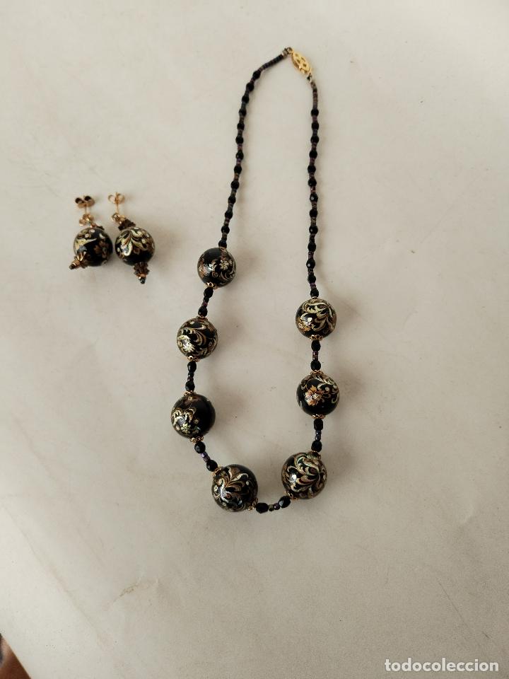 Joyeria: cojunto collar y pendientes g.silver - Foto 2