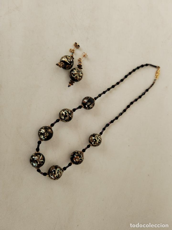 Joyeria: cojunto collar y pendientes g.silver - Foto 4