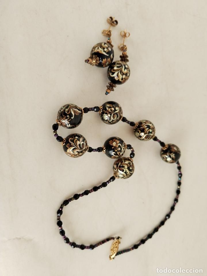 Joyeria: cojunto collar y pendientes g.silver - Foto 7