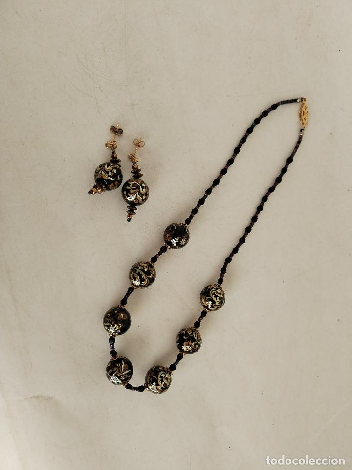 Joyeria: cojunto collar y pendientes g.silver - Foto 1