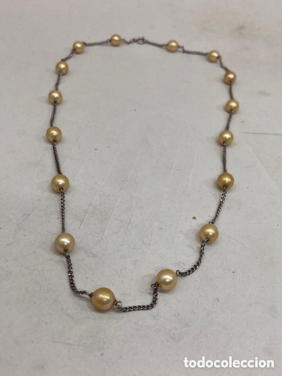 Joyeria: Collar de plata y perlas CC19 - Foto 1