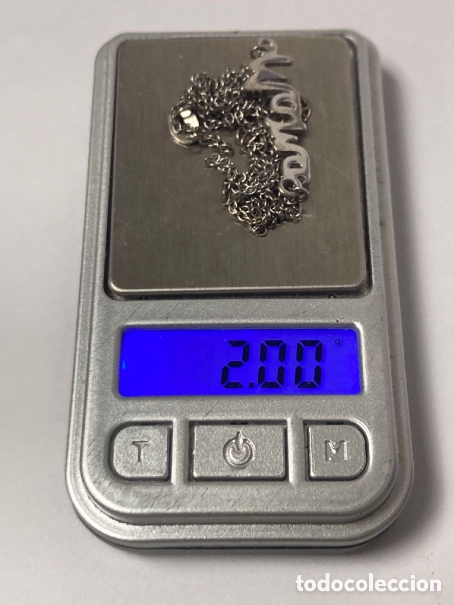 Joyeria: Gargantilla de plata con centro MAM&Aacute; / CC14 - Foto 6