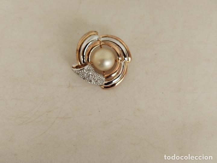 Joyeria: broche chapado oro en plata 925 - Foto 2