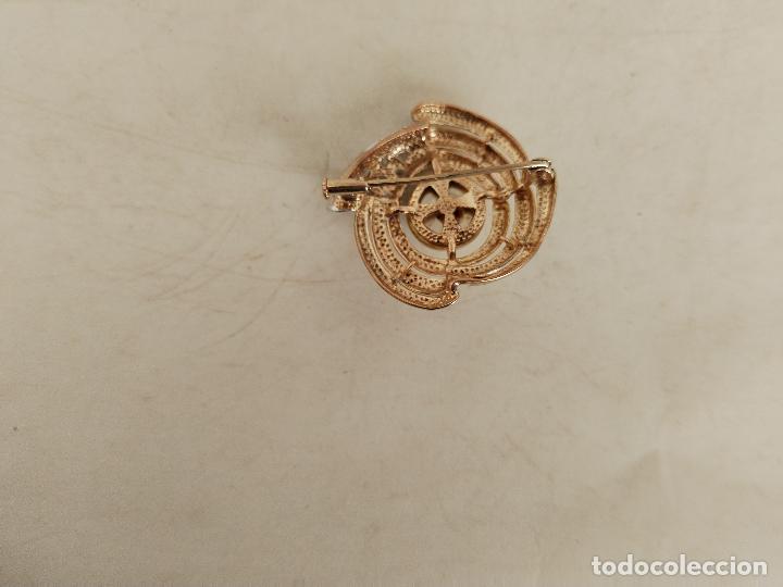 Joyeria: broche chapado oro en plata 925 - Foto 3
