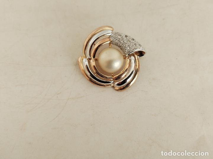 Joyeria: broche chapado oro en plata 925 - Foto 4