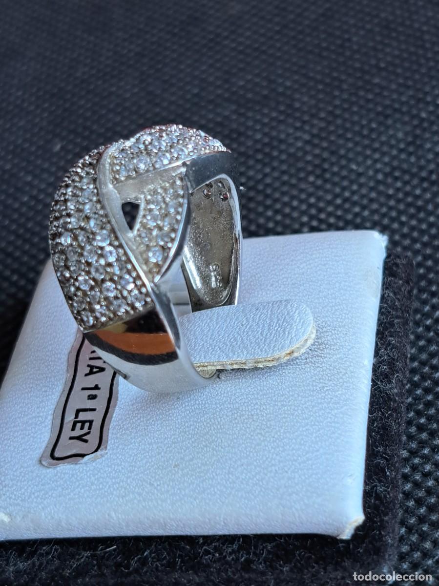 Joyeria: Anillo de plata de ley 925 y corconitas - Foto 6