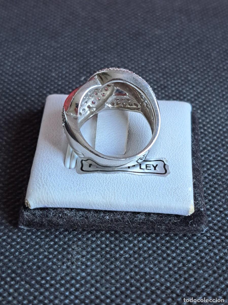 Joyeria: Anillo de plata de ley 925 y corconitas - Foto 5