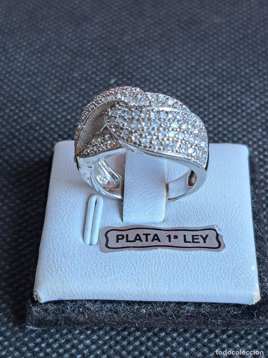 Joyeria: Anillo de plata de ley 925 y corconitas - Foto 7