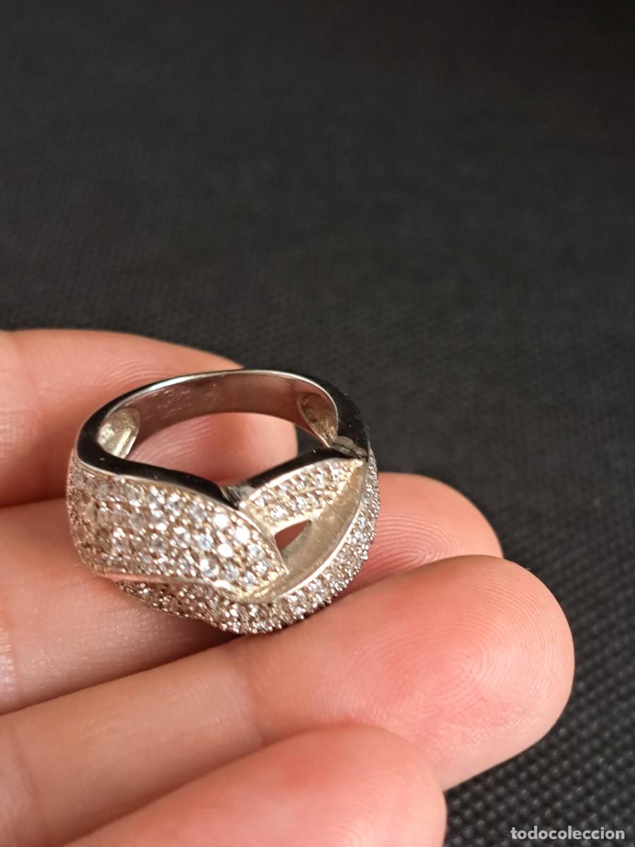 Joyeria: Anillo de plata de ley 925 y corconitas - Foto 9
