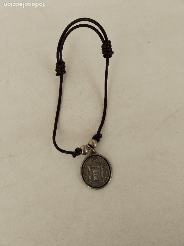 Joyeria: pulsera sagrado rostro cord&oacute;n plata 925 - Foto 2